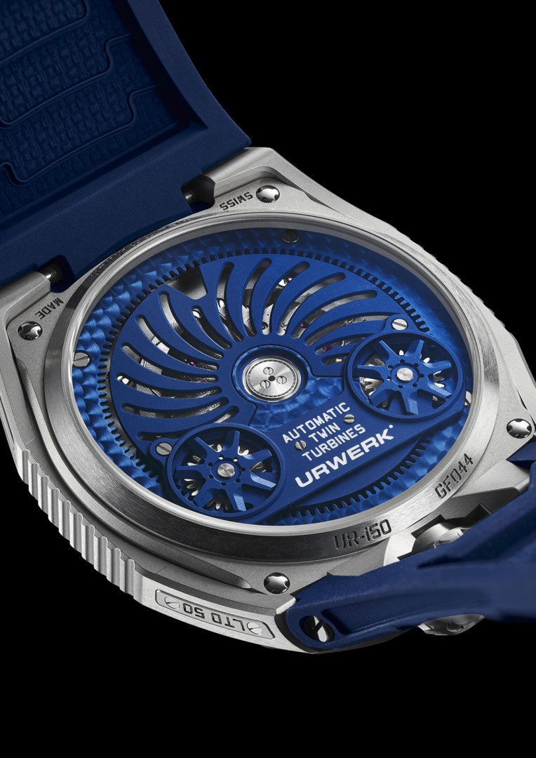 URWERK UR-150 Blue Scorpion 