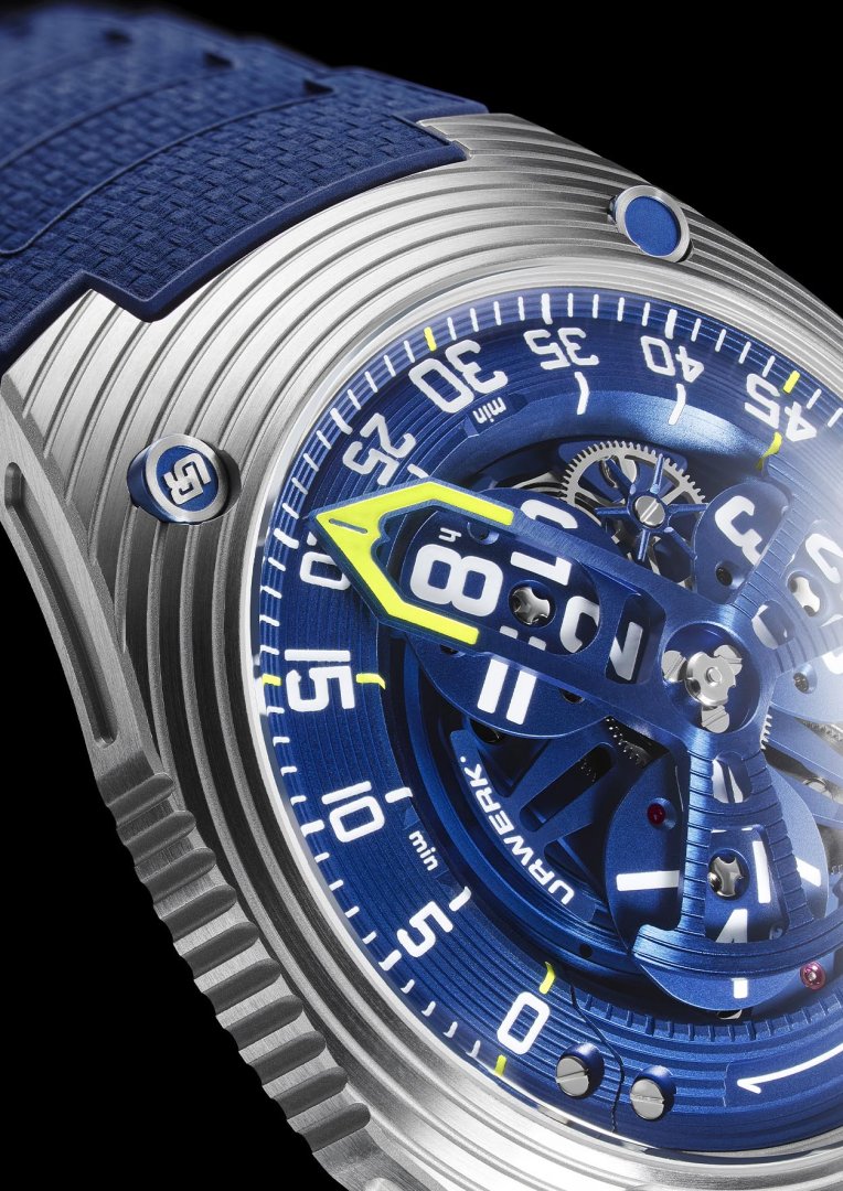 URWERK UR-150 Blue Scorpion 