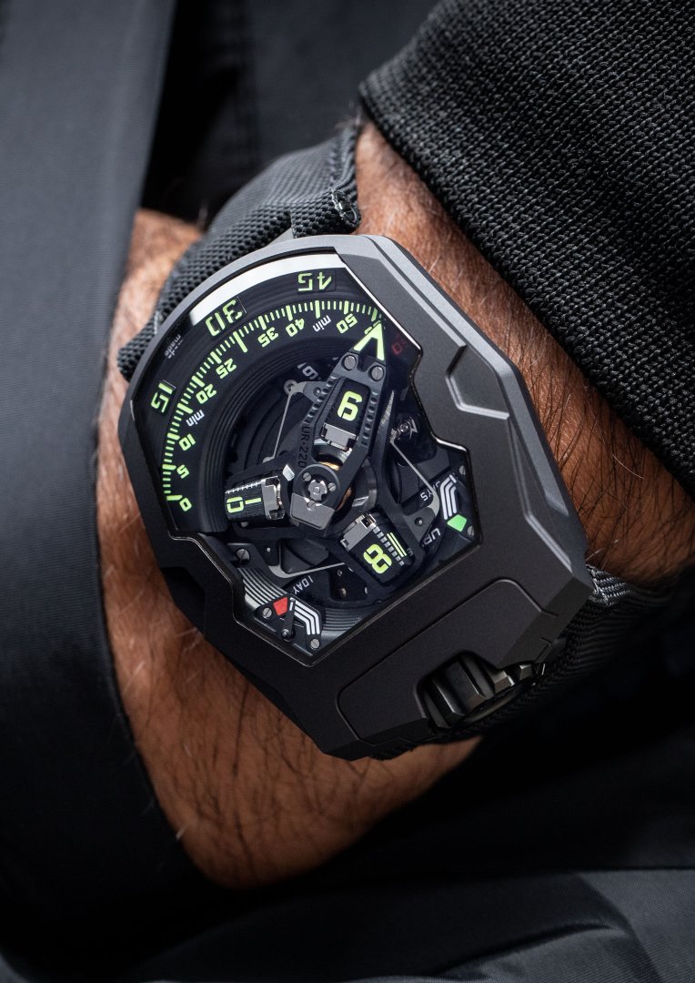 Swiss timepieces satellite watch UR-220