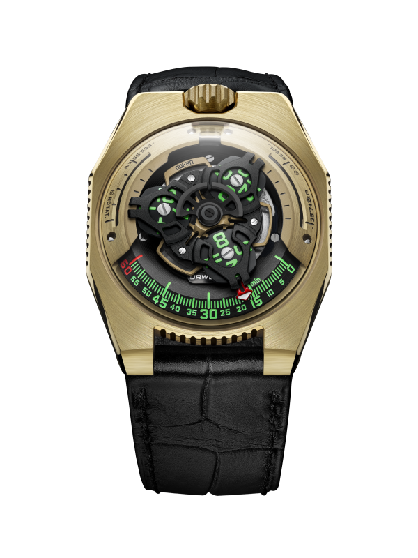 Swiss timepieces Satellite UR-100 gold