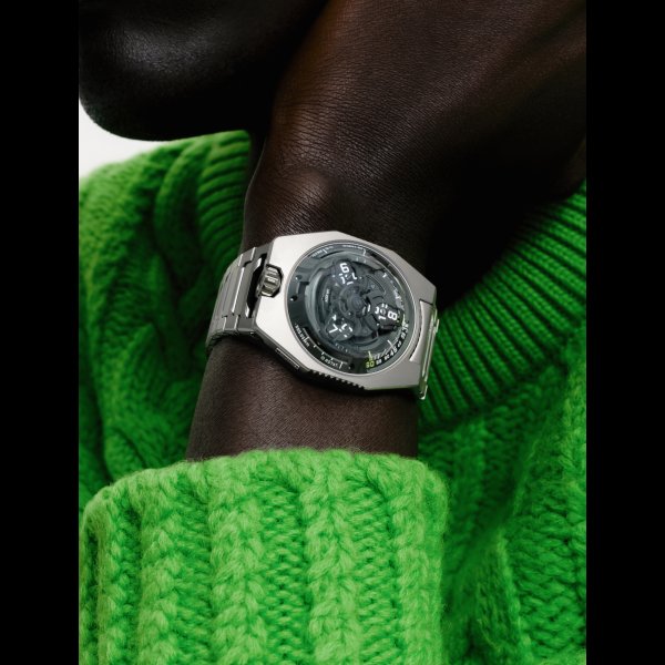 URWERK UR-100V Magic T Hunter Green