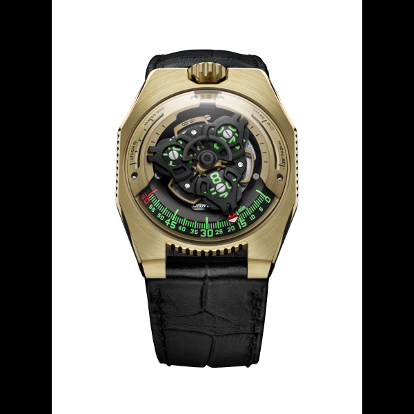 Swiss timepieces Satellite UR-100 gold